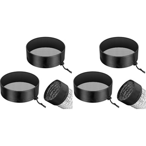 image:imageVIVOSUN 2Pcs Grow Tent Vent Cover 468 Duct Filter Vent Cover with Elastic Band and Fixed Buckle for Plant Grow Tent Vent 4inches 2pcsPack8 Inch Pack of 2