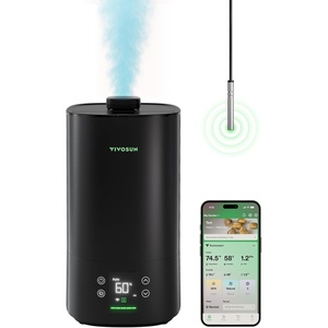 image:imageVIVOSUN AeroStream H05 Intelligent WiFi Humidifier 132 Gal  5 L Humidifier with Temp amp Humidity Probe Smart Remote Control Designed for Growers5 L