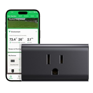 image:imageVIVOSUN GrowHub Outlet Controller A10 Smart WiFi Outlet Smart Plug 15A 1800W Remote Control Compatible with Vivosun App for Grow TentGrowHub A10 1Plug