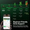 image:imageVGrow AllinOne Smart Grow Box Professional System with Samsung LM301H EVO Grow Light Advanced Circulation amp Ventilation System Irrigation Nutrient Magnetic Window for Indoor Hydroponics