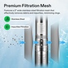 image:imageVIVOGROW Submersible Deep Well Pump 1HP 230V60Hz 33GPM 207ft Head Stainless Steel Water Pump with Additional Brass Check Valve and 30ft Power Cord for Irrigation Industrial amp Home Use