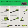 image:imageVIVOSUN 20 Cordless Pole Hedge Trimmer 20V Electric Bush Trimmer with 20 DualAction Laser Blade Adjustable Cutting Head 055 Cutting Capacity 20AH Battery and Fast Charger IncludedHedge Trimmer with 20V Battery 1 Pack
