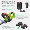 image:imageVIVOSUN 20 Cordless Pole Hedge Trimmer 20V Electric Bush Trimmer with 20 DualAction Laser Blade Adjustable Cutting Head 055 Cutting Capacity 20AH Battery and Fast Charger IncludedHedge Trimmer with 20V Battery 2 Pack