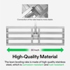 image:imageVIVOSUN 30 Lawn Leveling Rake 30 x 10 x 78 HeavyDuty Stainless Steel Lawn Leveler with 7FT Adjuatble Long Handle for High Effect Metal Levelawn for Smooth Soil Rustproof Rakes for Garden Yard30 x 10 Leveling Rake