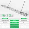 image:imageVIVOSUN 30 Lawn Leveling Rake 30 x 10 x 78 HeavyDuty Stainless Steel Lawn Leveler with 7FT Adjuatble Long Handle for High Effect Metal Levelawn for Smooth Soil Rustproof Rakes for Garden Yard48 x 10 Leveling Rake