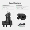 image:imageVIVOSUN 34HP Submersible SewageEffluent Pump 4680 GPH Cast Iron Sump Pump with Automatic Adjustable Float Switch amp 2 NPT discharge Perfect for Sewage System Septic Tank Basement4680 GPH
