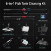 image:imageVIVOSUN 6in1 Aquarium Cleaning Tools Adjustable Fish Tank Clean Kit with Long Telescopic Handle