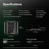 image:imageVIVOSUN AeroLight Wing AW400 Tunable Spectra LED Grow Light 400W with Integrated Circulation Fan App Compatible Used with Controller E42AE25 to Achieve More Functions