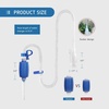 image:imageVIVOSUN Aquarium Gravel Cleaner Siphon Fish Tank Vacuum Cleaner with Fishing Net Long Nozzle Water Flow Controller  BPA Free