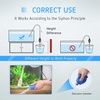 image:imageVIVOSUN Aquarium Gravel Cleaner Siphon Fish Tank Vacuum Cleaner with Fishing Net Long Nozzle Water Flow Controller  BPA Free