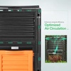 image:imageVIVOSUN Compost Bin 80Gallon 300L Outdoor Composter WLarge Capacity amp Easy Assembling Compost Barrel for Fast Creation of Fertile Soil80 Gallon Pack of 2
