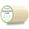 image:imageVIVOSUN Greenhouse Repair Tape 63 mil 3 x 108 Weatherproof Clear Poly Patch Tape Heavy Duty Greenhouse Sheeting Coverings Film Tape for Plastic Sheeting and Tents6x108