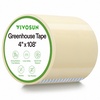 image:imageVIVOSUN Greenhouse Repair Tape 63 mil 3 x 108 Weatherproof Clear Poly Patch Tape Heavy Duty Greenhouse Sheeting Coverings Film Tape for Plastic Sheeting and Tents4x108