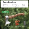 image:imageVIVOSUN Hatchet Axe with Sheath 13 Hand Axe Camping Axe Survival Hatchet with Wooden Handle Splitting Axe for Bushcraft Gardening Wood Chopping Cutting