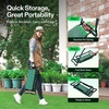 image:imageVIVOSUN Heavy Duty Garden Kneeler and Seat Folding Garden Stool with Soft EVA Foam Kneeling Pad amp 2 Large Tool Bags AntiTipping Gardening Bench Gifts for Women and Seniors Green
