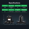 image:imageVIVOSUN Submersible Sump Pump 1575GPH Thermoplastic Portable Utility Water Pump with 10ft Power Cord and 2 Adapters Ideal for Swimming Pool Basements Window Wells18 HP1575 GPH