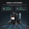 image:imageVIVOSUN Submersible Sump Pump 1575GPH Thermoplastic Portable Utility Water Pump with 10ft Power Cord and 2 Adapters Ideal for Swimming Pool Basements Window Wells18 HP1575 GPH
