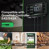 image:imageVIVOSUN Temperature amp Humidity Sensor Probe Waterproof Stainless Steel Environmental Monitoring Probe for GrowHub Controller E42E42AE42A AeroLab THB1THB1S 12ft