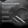 image:imageVIVOSUN Temperature amp Humidity Sensor Probe Waterproof Stainless Steel Environmental Monitoring Probe for GrowHub Controller E42E42AE42A AeroLab THB1THB1S 12ft