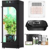 image:imageVGrow AllinOne Smart Grow Box Professional System with Samsung LM301H EVO Grow Light Advanced Circulation amp Ventilation System Irrigation Nutrient Magnetic Window for Indoor Hydroponics