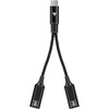 image:imageVIVOSUN USBC Splitter with 1 Male to 2 Female 2in1 Type C Splitter DaisyChain Adapter Dongle for GrowHub Controller E42A