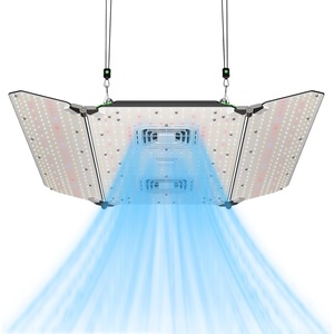 image:imageVIVOSUN AeroLight Wing AW400 Tunable Spectra LED Grow Light 400W with Integrated Circulation Fan App Compatible Used with Controller E42AE25 to Achieve More Functions