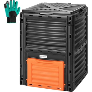 image:imageVIVOSUN Compost Bin 80Gallon 300L Outdoor Composter WLarge Capacity amp Easy Assembling Compost Barrel for Fast Creation of Fertile Soil80 Gallon