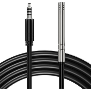 image:imageVIVOSUN Temperature amp Humidity Sensor Probe Waterproof Stainless Steel Environmental Monitoring Probe for GrowHub Controller E42E42AE42A AeroLab THB1THB1S 12ft