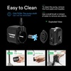 image:imageVIVOSUN 130GPH Submersible Pump500LH 6W Ultra Quiet Water Pump with 26ft High Lift Fountain Water Pump with 5ft Power Cord 2 Nozzles for Fish Tank Pond Aquarium Statuary Hydroponics2 Pack 210GPH