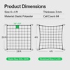 image:imageVIVOSUN 5 x 5Ft Elastic Trellis Netting with 4 Hooks for Climbing Plants Vegetables Fruits and Flowers 1Pack4x4ft stretched size3mm d