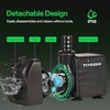 image:imageVIVOSUN 660GPH Submersible Water Pump 2500LH 35W aquarium pump Ultra Quiet Fountain Pump with 82ft25m High Lift for Fish Tank Pond Aquarium Statuary Hydroponics660GPH Pack of 2