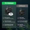 image:imageVIVOSUN 660GPH Submersible Water Pump 2500LH 35W aquarium pump Ultra Quiet Fountain Pump with 82ft25m High Lift for Fish Tank Pond Aquarium Statuary Hydroponics1050 GPH With Tubing