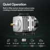image:imageVIVOSUN Air Pump Kit with 40 W 1110 GPH Commercial Air Pump 8Way Splitter 2 Pcs Air Stones 25 ft Air Tubing 2 Pcs Check Valves for Aquarium Fish Tank amp Hydroponics40W1100GPH with Accessories