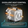 image:imageVIVOSUN Air Pump Kit with 40 W 1110 GPH Commercial Air Pump 8Way Splitter 2 Pcs Air Stones 25 ft Air Tubing 2 Pcs Check Valves for Aquarium Fish Tank amp Hydroponics40W1100GPH