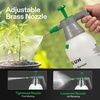 image:imageVIVOSUN Handheld Garden Sprayer 1L Pump Sprayer 34oz Water Spray Bottle with Safety Valve Adjustable Nozzle Extended Spray Rod amp Additional Seals Ideal for Watering Fertilizing Cleaning34 ounce