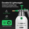 image:imageVIVOSUN Handheld Garden Sprayer 1L Pump Sprayer 34oz Water Spray Bottle with Safety Valve Adjustable Nozzle Extended Spray Rod amp Additional Seals Ideal for Watering Fertilizing Cleaning34 ounce