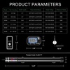 image:imageVIVOSUN Submersible Aquarium Heater with Thermometer Combination 300W Titanium Fish Tank Heaters with Intelligent LED Temperature Display and External Temperature Controller