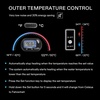 image:imageVIVOSUN Submersible Aquarium Heater with Thermometer Combination 300W Titanium Fish Tank Heaters with Intelligent LED Temperature Display and External Temperature Controller