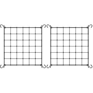 image:imageVIVOSUN 2 x 4Ft Elastic Trellis Netting with 4 Hooks for Climbing Plants Vegetables Fruits and Flowers 1Pack3x3ft stretched size3mm d Pack of 2