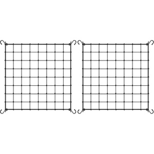 image:imageVIVOSUN 2 x 4Ft Elastic Trellis Netting with 4 Hooks for Climbing Plants Vegetables Fruits and Flowers 1Pack4x4ft stretched size3mm d Pack of 2