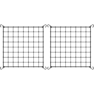 image:imageVIVOSUN 5 x 5Ft Elastic Trellis Netting with 4 Hooks for Climbing Plants Vegetables Fruits and Flowers 1Pack4x4ft stretched size3mm d Pack of 2
