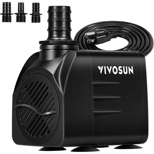 image:imageVIVOSUN 660GPH Submersible Water Pump 2500LH 35W aquarium pump Ultra Quiet Fountain Pump with 82ft25m High Lift for Fish Tank Pond Aquarium Statuary Hydroponics660GPH