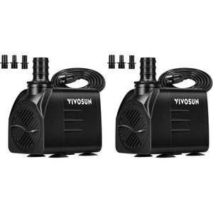 image:imageVIVOSUN 660GPH Submersible Water Pump 2500LH 35W aquarium pump Ultra Quiet Fountain Pump with 82ft25m High Lift for Fish Tank Pond Aquarium Statuary Hydroponics660GPH Pack of 2