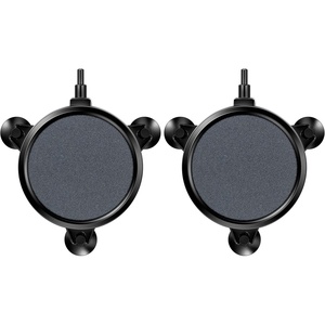 image:imageVIVOSUN Air Stone Disc 4 x 4 Inch with Shell and Sucker for Aquarium Fish Tank and Hydroponics Air Pump4 inch Pack of 2