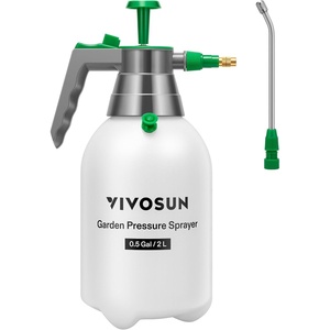 image:imageVIVOSUN Handheld Garden Sprayer 1L Pump Sprayer 34oz Water Spray Bottle with Safety Valve Adjustable Nozzle Extended Spray Rod amp Additional Seals Ideal for Watering Fertilizing Cleaning68 ounce