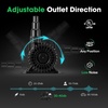 image:imageVIVOSUN 2600 GPH Submersible Water Pump with Barrier Bag Ultra Quiet 200W Pond Pump for Pond Waterfall Fish Tank Statuary Hydroponic 20Ft Lift HeightBlack Round