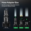 image:imageVIVOSUN 2600 GPH Submersible Water Pump with Barrier Bag Ultra Quiet 200W Pond Pump for Pond Waterfall Fish Tank Statuary Hydroponic 20Ft Lift HeightBlack Round