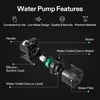 image:imageVIVOSUN 2600 GPH Submersible Water Pump with Barrier Bag Ultra Quiet 200W Pond Pump for Pond Waterfall Fish Tank Statuary Hydroponic 20Ft Lift HeightBlack Square