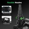 image:imageVIVOSUN 2600 GPH Submersible Water Pump with Barrier Bag Ultra Quiet 200W Pond Pump for Pond Waterfall Fish Tank Statuary Hydroponic 20Ft Lift HeightBlack Square