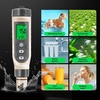 image:imageVIVOSUN 5in1 Digital PH Meter with PHSalinityTDSECTemperature Function Backlight Screen IP67 Waterproof for Hydroponics Home Drinking Pool and AquariumGray